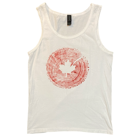 Adult (S) White Tank Top