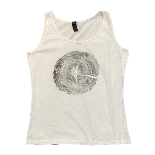 Women’s (L) White Tank Top