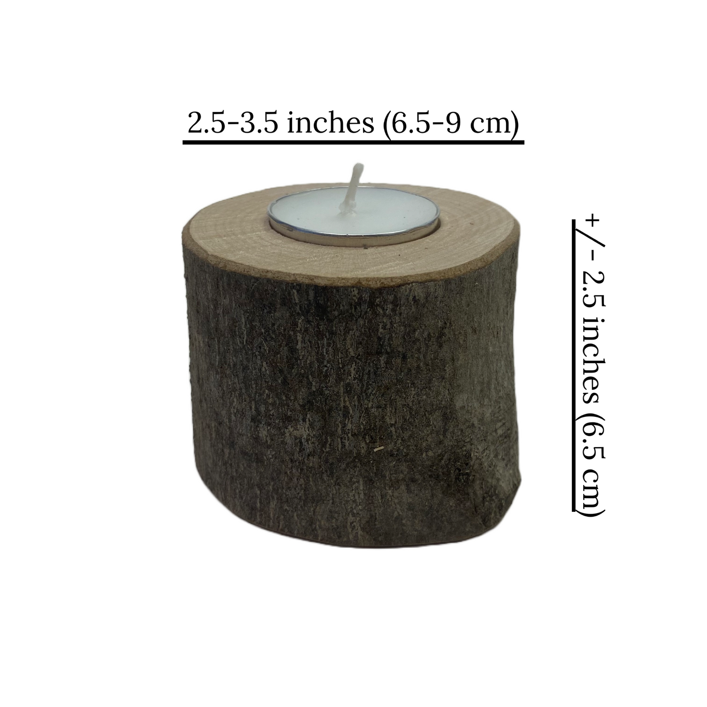 Set of 6 Tea Light Holders (2 of each size)